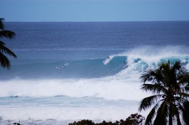 Two up, one down, at Tres Palmas.